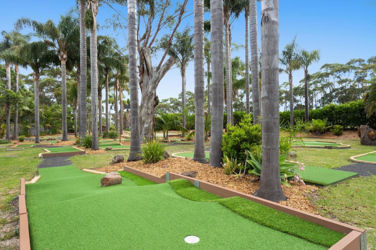 Wairo Beach Holiday Park Tabourie Lake Esterno foto