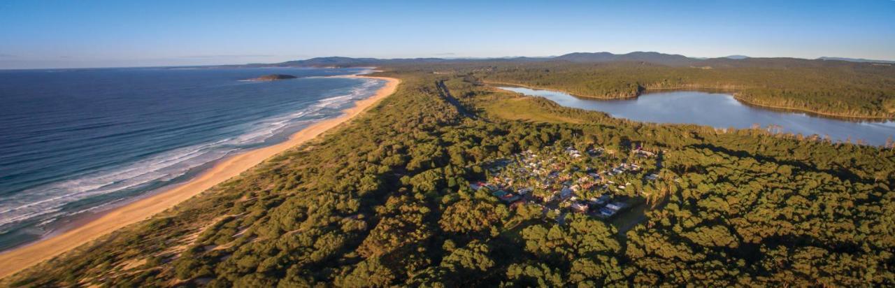 Wairo Beach Holiday Park Tabourie Lake Esterno foto