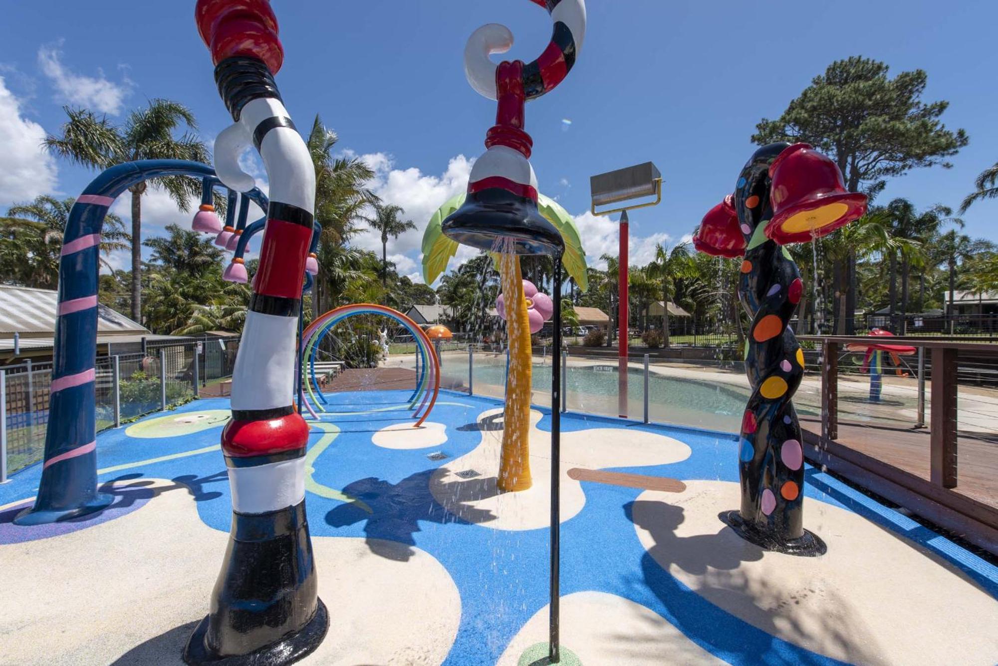 Wairo Beach Holiday Park Tabourie Lake Esterno foto